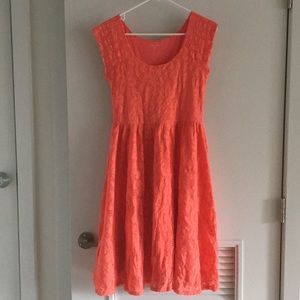 Cap Sleeve Lace Dress